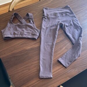 Taupe Activewear Set